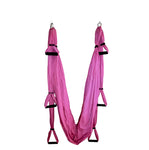 Pink Anti-gravity yoga hammock