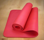 Red yoga mat