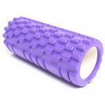 Yoga gym foam roller purple