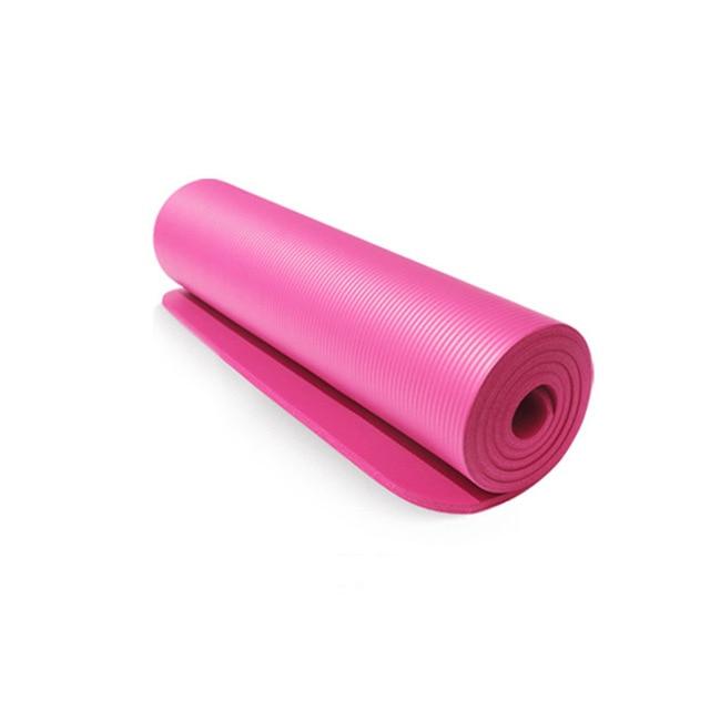 Hot pink yoga mat shop