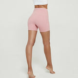 Yoga shorts pink